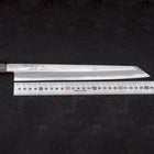 Yanagi Kiritsuke Blue steel #1 Kasumi Buffalo Ebony Handle 270mm with Sheath-[Musashi]-[Japanese-Kitchen-Knives]