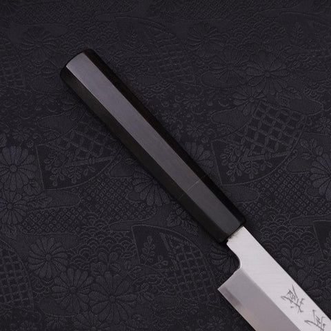 Yanagi Kiritsuke Blue steel #2 Kasumi Buffalo Ebony Handle 240mm-Blue steel #2-Kasumi-Japanese Handle-[Musashi]-[Japanese-Kitchen-Knives]