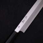 Yanagi Kiritsuke Blue steel #2 Kasumi Buffalo Ebony Handle 300mm-Blue steel #2-Kasumi-Japanese Handle-[Musashi]-[Japanese-Kitchen-Knives]