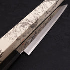 Yanagi Kiritsuke Silver steel #3 Mirror Buffalo Ebony Handle 270mm-Silver steel #3-Japanese Handle-[Musashi]-[Japanese-Kitchen-Knives]