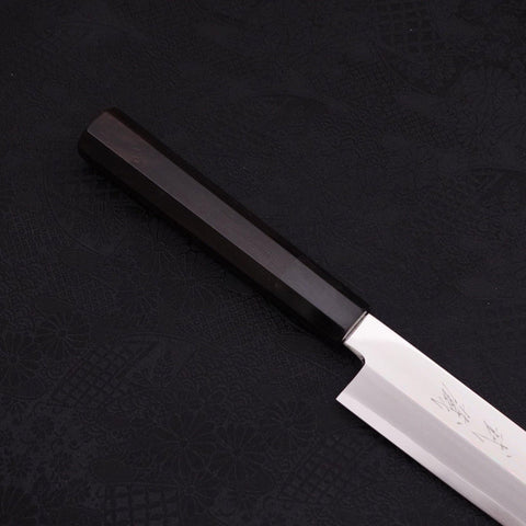 Yanagi Kiritsuke Silver steel #3 Mirror Buffalo Ebony Handle 270mm-Silver steel #3-Japanese Handle-[Musashi]-[Japanese-Kitchen-Knives]