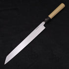 Yanagi Kiritsuke White steel #2 Kasumi Buffalo Handle 270mm-White steel #2-Kasumi-Japanese Handle-[Musashi]-[Japanese-Kitchen-Knives]