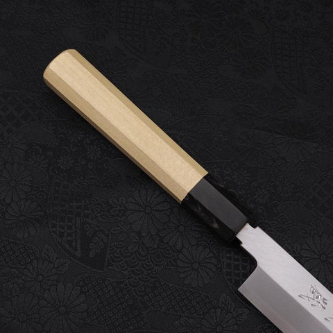 Yanagi Kiritsuke White steel #2 Kasumi Buffalo Handle 270mm-White steel #2-Kasumi-Japanese Handle-[Musashi]-[Japanese-Kitchen-Knives]