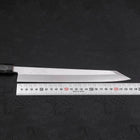 Yanagi Kiritsuke White steel #2 Kasumi Buffalo Magnolia Handle 240mm-Blue steel #2-Kasumi-Japanese Handle-[Musashi]-[Japanese-Kitchen-Knives]