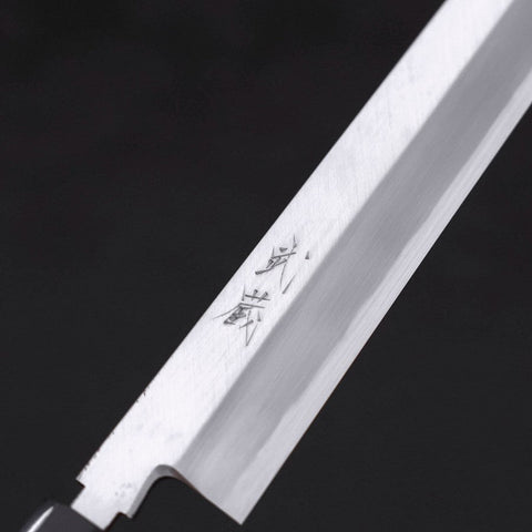 Yanagi Kiritsuke White steel #2 Kasumi Buffalo Magnolia Handle 270mm-White steel #2-Kasumi-Japanese Handle-[Musashi]-[Japanese-Kitchen-Knives]