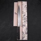 Yanagiba AUS-10 Polished Ebony Handle 270mm-AUS-10-Polished-Japanese Handle-[Musashi]-[Japanese-Kitchen-Knives]