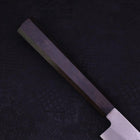 Yanagiba AUS-10 Polished Ebony Handle 300mm-AUS-10-Polished-Japanese Handle-[Musashi]-[Japanese-Kitchen-Knives]