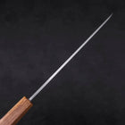 Yanagiba AUS-8 Polished Oak Handle 210mm-AUS-8-Polished-Japanese Handle-[Musashi]-[Japanese-Kitchen-Knives]