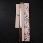 Yanagiba AUS-8 Polished Sumi Urushi Handle 270mm-AUS-8-Polished-Japanese Handle-[Musashi]-[Japanese-Kitchen-Knives]