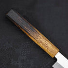 Yanagiba AUS-8 Polished Yaki Urushi Handle 240mm-AUS-8-Polished-Japanese Handle-[Musashi]-[Japanese-Kitchen-Knives]