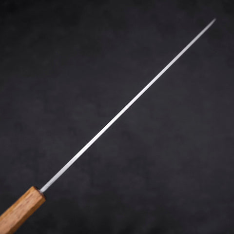 Yanagiba AUS-8 Polished Yaki Urushi Handle 300mm-AUS-8-Polished-Japanese Handle-[Musashi]-[Japanese-Kitchen-Knives]