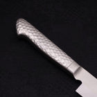 Yanagiba All-Stainless Pure-Molybdenum 240mm-Molybdenum-Polished-Western Handle-[Musashi]-[Japanese-Kitchen-Knives]