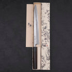 Yanagiba Blue steel #2 Damascus Shitan Handle 300mm-Blue steel #2-Damascus-Japanese Handle-[Musashi]-[Japanese-Kitchen-Knives]