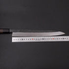 Yanagiba Blue steel #2 Kurouchi Shitan Handle 270mm-Blue steel #2-Kurouchi-Japanese Handle-[Musashi]-[Japanese-Kitchen-Knives]