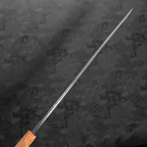 Yanagiba Blue steel #2 Kurouchi Tsuchime Yaki Urushi Handle 300mm-Blue steel #2-Kurouchi-Japanese Handle-[Musashi]-[Japanese-Kitchen-Knives]