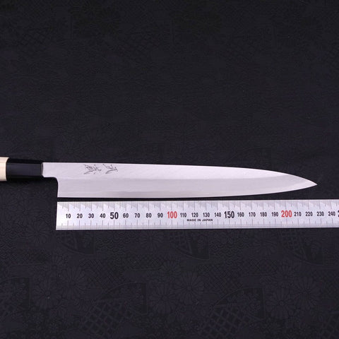 Yanagiba SK Steel Kasumi Magnolia Handle 240mm-SK-Kasumi-Japanese Handle-[Musashi]-[Japanese-Kitchen-Knives]