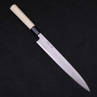 Yanagiba SK Steel Kasumi Magnolia Handle 240mm-SK-Kasumi-Japanese Handle-[Musashi]-[Japanese-Kitchen-Knives]