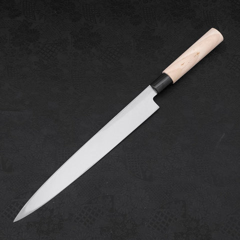 Yanagiba SK Steel Kasumi Magnolia Handle 270mm-SK-Kasumi-Japanese Handle-[Musashi]-[Japanese-Kitchen-Knives]