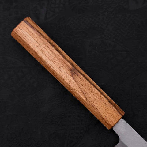 Yanagiba SK Steel Kasumi Oak Handle 210mm-[Musashi]-[Japanese-Kitchen-Knives]