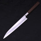 Yanagiba Silver Steel #3 Walnut Handle 230mm-Silver steel #3-Japanese Handle-[Musashi]-[Japanese-Kitchen-Knives]