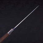 Yanagiba Silver Steel #3 Walnut Handle 230mm-Silver steel #3-Japanese Handle-[Musashi]-[Japanese-Kitchen-Knives]