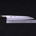 Yanagiba Silver Steel #3 Walnut Handle 230mm-Silver steel #3-Japanese Handle-[Musashi]-[Japanese-Kitchen-Knives]