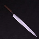 Yanagiba White steel #1 Damascus Shitan Handle 330mm-White steel #1-Japanese Handle-[Musashi]-[Japanese-Kitchen-Knives]