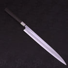 Yanagiba White steel #1 Ebony Handle 300mm-White steel #1-Japanese Handle-[Musashi]-[Japanese-Kitchen-Knives]