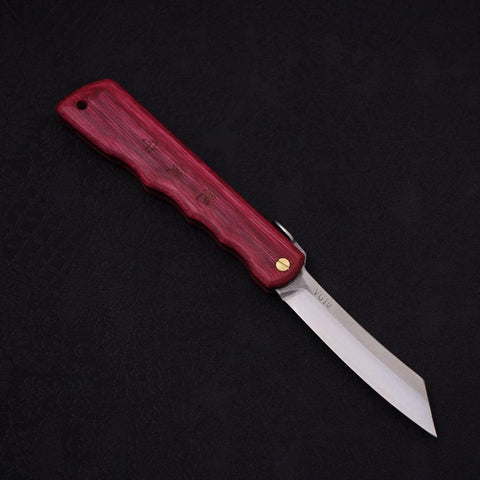 Higonokami VG-10 110mm Woody Beni-[Musashi]-[Japanese-Kitchen-Knives]