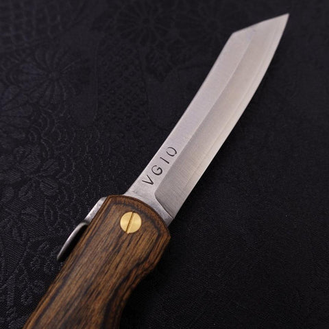 Higonokami VG-10 110mm Woody Walnut-[Musashi]-[Japanese-Kitchen-Knives]