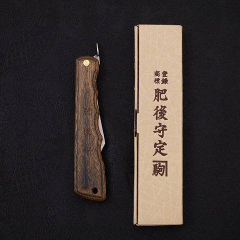 Higonokami VG-10 110mm Woody Walnut-[Musashi]-[Japanese-Kitchen-Knives]