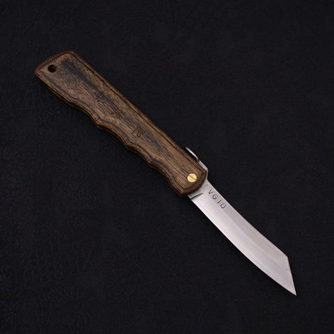 Higonokami VG-10 110mm Woody Walnut-[Musashi]-[Japanese-Kitchen-Knives]