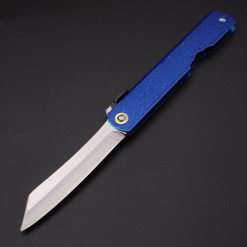 Mizushibuki Aogami Higonokami Blue 100mm-[Musashi]-[Japanese-Kitchen-Knives]