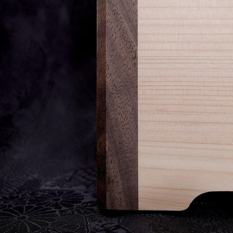 Musashi Cutting Board Hinoki with Stand 390mm×240mm×15mm-[Musashi]-[Japanese-Kitchen-Knives]