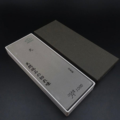 Professional Whetstone (Natural Stone Mix) Sharpening Stone #1000-[Musashi]-[Japanese-Kitchen-Knives]