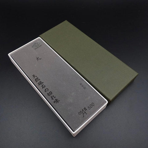 Professional Whetstone (Natural Stone Mix) Sharpening Stone #500-[Musashi]-[Japanese-Kitchen-Knives]